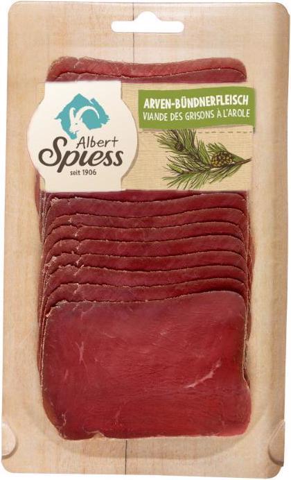 Produktbild Albert Spiess Arven Bündnerfleisch Midi (100 g)