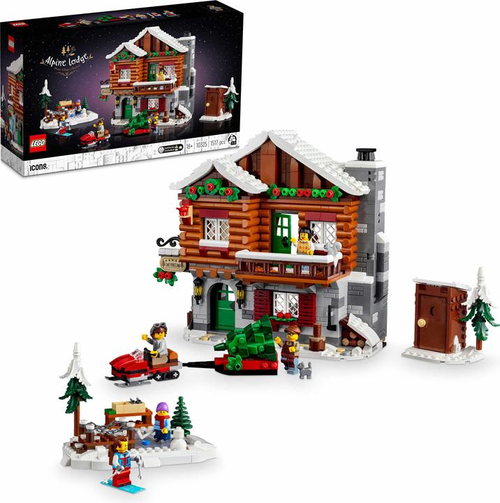 Productafbeelding LEGO Pictogrammen alpenhut (10325, LEGO Icons, LEGO Zeldzame Sets)