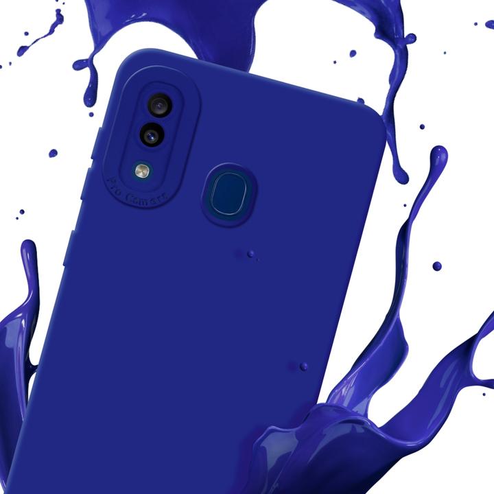 Actual product image Cadorabo Case for Samsung Galaxy A20 / A30 / M10s in TPU Fluid LM162 Style (Samsung Galaxy A20, Samsung Galaxy M10s, TCL A30)