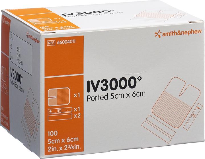 Immagine prodotto Smith & nephew IV3000 Cannula di fissaggio 5x6cm pediatrica 100 pz.