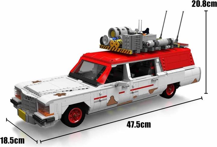 Actual product image Mould King Ghost Hunter Bus