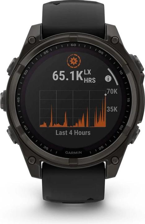Immagine prodotto Garmin Fenix 8 Solar Sapphire Titanium (47 mm)