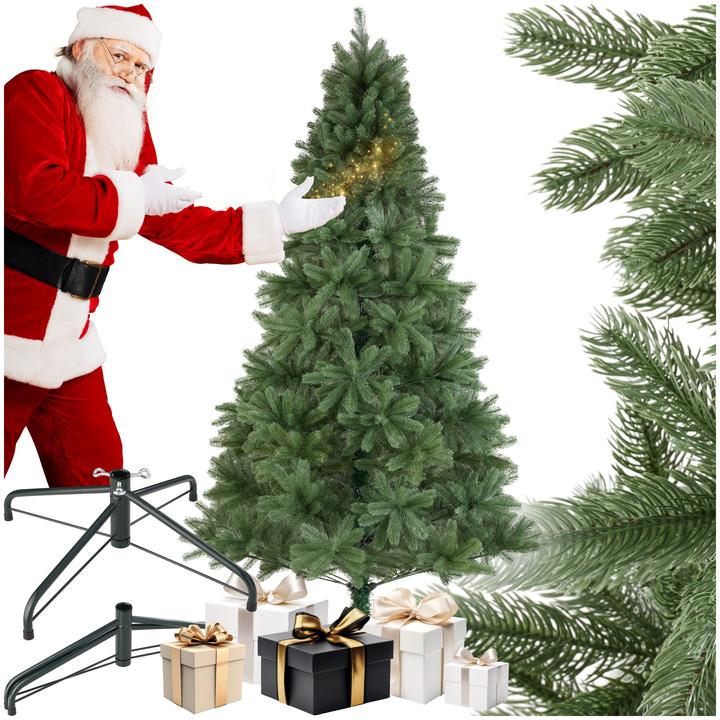 Immagine prodotto tectake Künstlicher Weihnachtsbaum Dancer mit Spritzgussnadeln