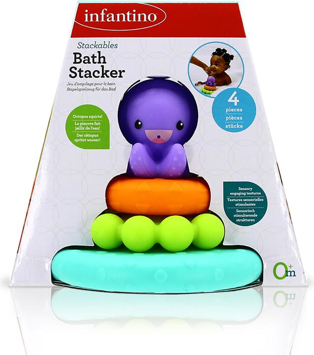 Actual product image Infantino Bathtub blocks