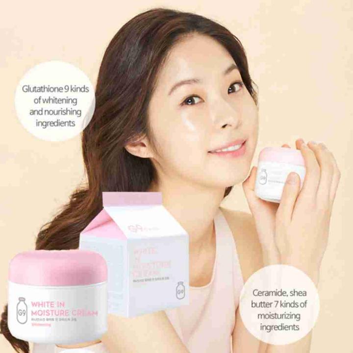 Immagine prodotto G9 Skin bianco nel latte che monta la panna (Crema da giorno)