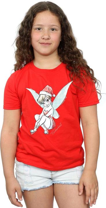 Immagine prodotto Disney Tinkerbell Christmas Fairy Maglietta Ragazze (152, 158)