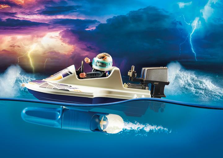 Produktbild Playmobil Seenot: Löscheinsatz mit Rettungskreuzer (70140, Playmobil City Life)
