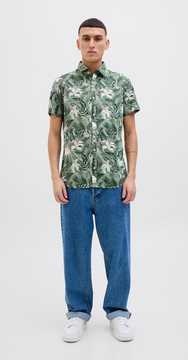 Immagine prodotto Jack & Jones Jjhawaii Aop Shirt Ss Ln (XXL)