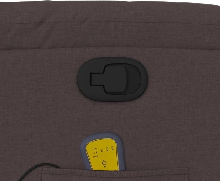 Actual product image VidaXL Massage chair with stand-up aid fabric