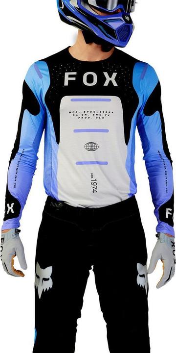 Image du produit Fox Jersey 24 Flexair Magnetic Blk/Pur (S)