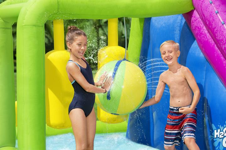 Actual product image Bestway WATER PARK MEGA Inflatable Water Amusement Park