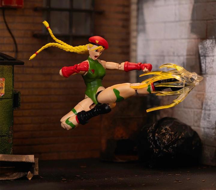 Actual product image Jada Street Fighter II Cammy 6" Figure