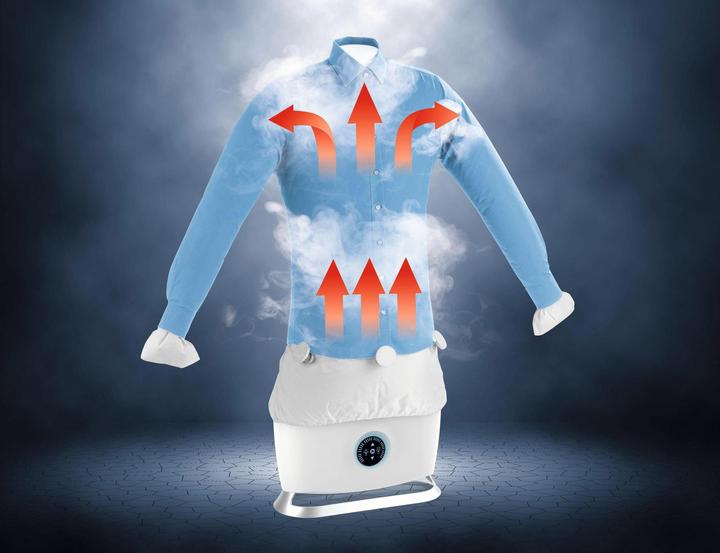 Actual product image CleanMaxx Shirt ironer with steam function (1800 W)