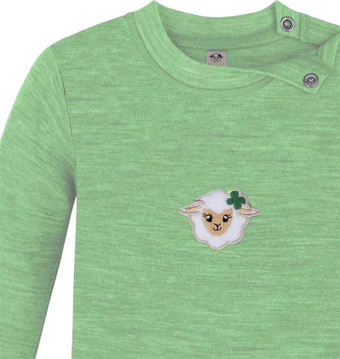 Actual product image Normani 2-pack baby merino longsleeve "Taupo" - 9465 (68)