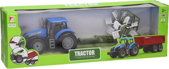 Produktbild Traktor mit Heuwender 1:32
