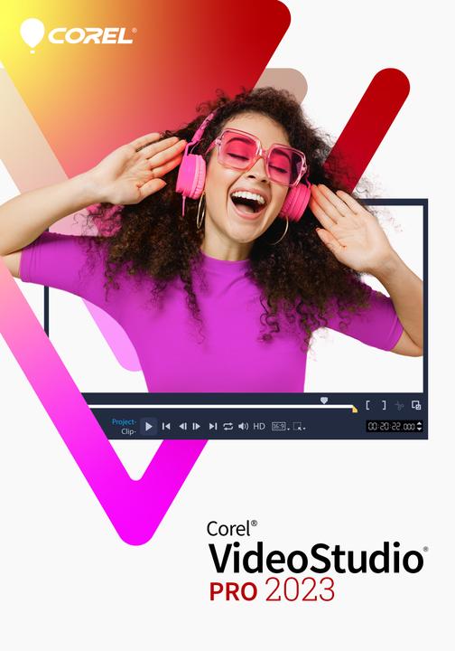 Produktbild Corel VideoStudio Pro 2023 Download (1 User, 1 Geräte/User, unbegrenzt)