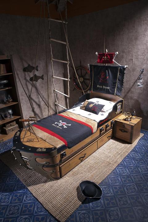 Image du produit Cilek Pirate Schiffbet (90 x 190 cm)