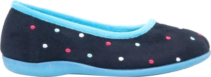 Produktbild Universal Textiles Isla Punkte Ballerina Hausschuhe (42)