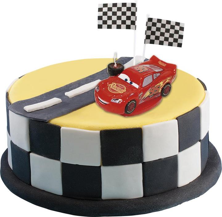 Produktbild Dekora 3D-Kerze Cars (8,5cm) (1 x)