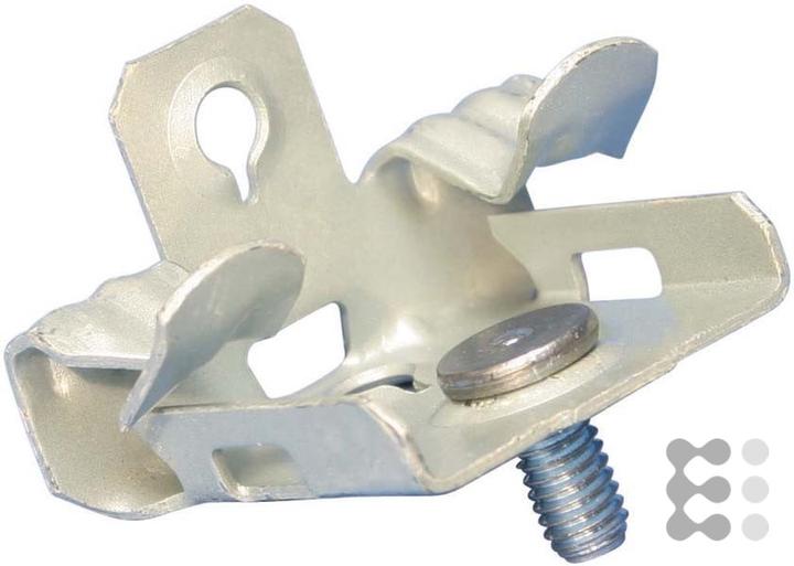 Produktbild Erico CADDY Klemme 3-8mm Flansch EM24SM 170530 Zinkbeschichtung