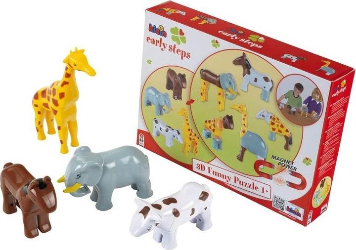 Actual product image Theo Klein Magnetic animal puzzle