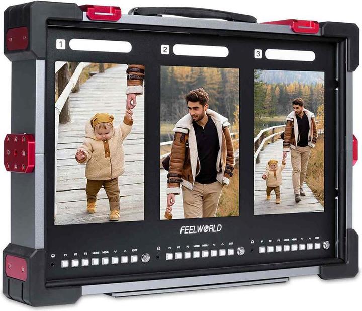 Produktbild Feelworld PS101 Triple 10.1 inch Vertical Display Monitor (10.10")