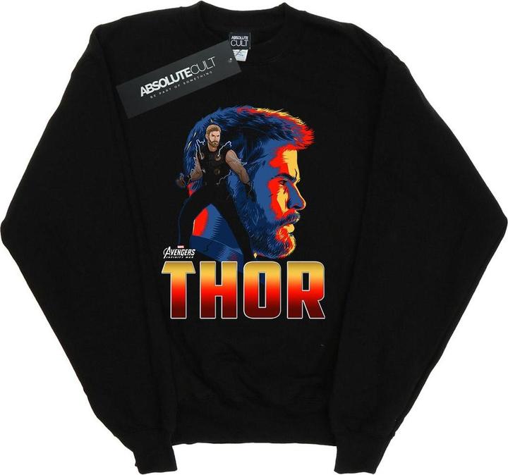 Produktbild Avengers Infinity War Thor Charakter Baumwolle Sweatshirt (XL)