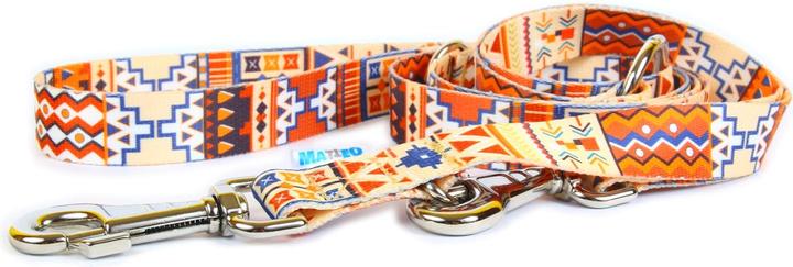 Produktbild Matteo Adjustable leash Boho 20 mm - Hundeleine - 220 cm (Hund, Hundesport)