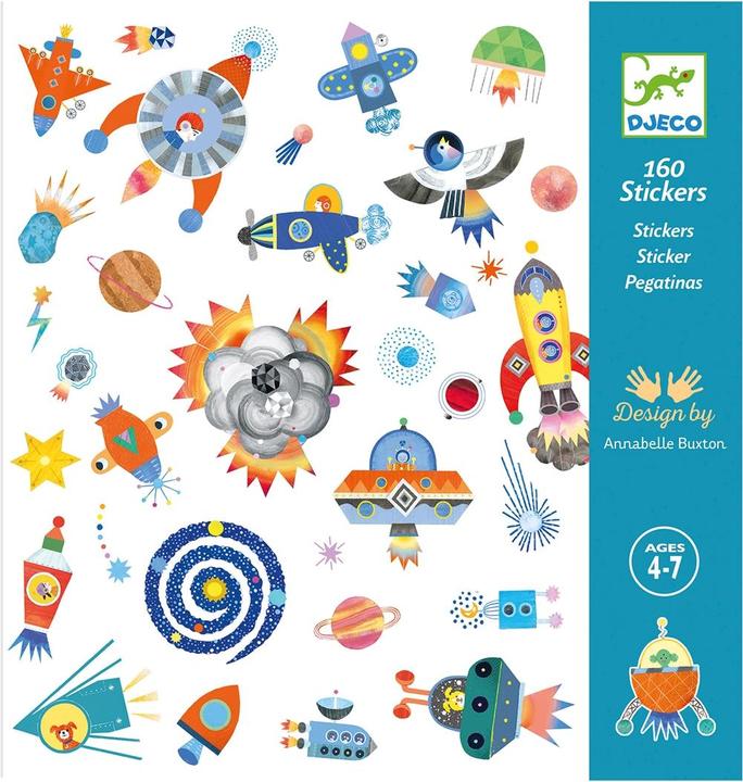 Djeco Sticker Weltraum