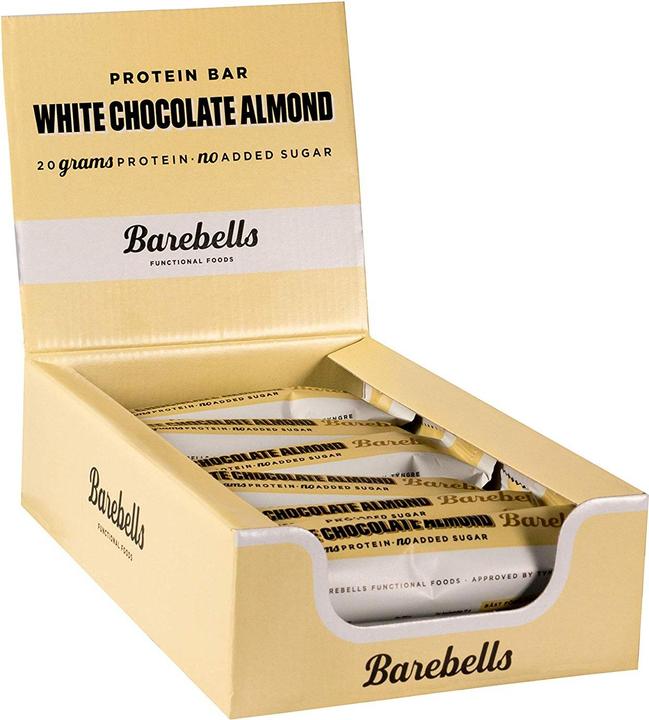 Produktbild Barebells Protein Bar (White Chocolate Almond, 12 Stk., 660 g)