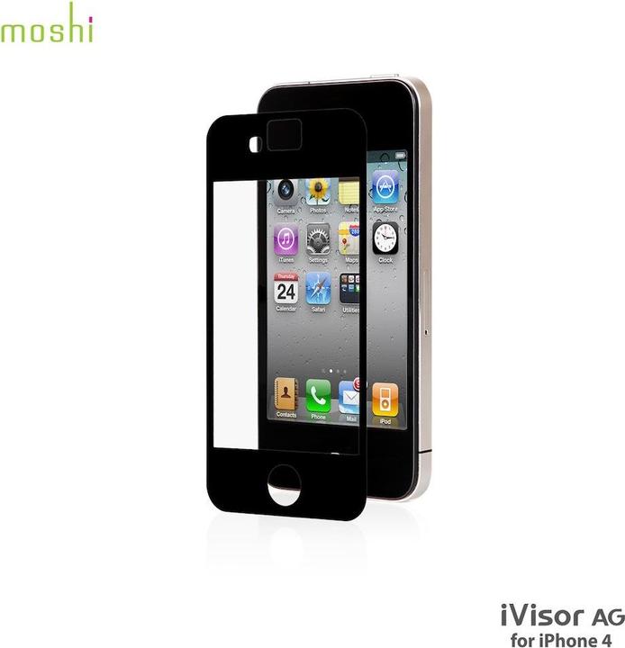 Produktbild Moshi iVisor AG Screen Protector for iPhone 4/4S (1 Stück, Apple iPhone 4, Apple iPhone 4s)