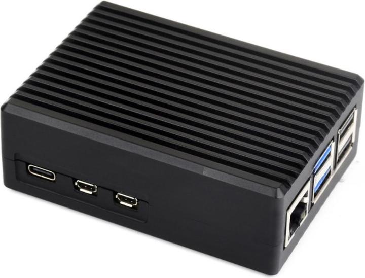 WaveShare Raspberry Pi 5 aluminium housing with fan