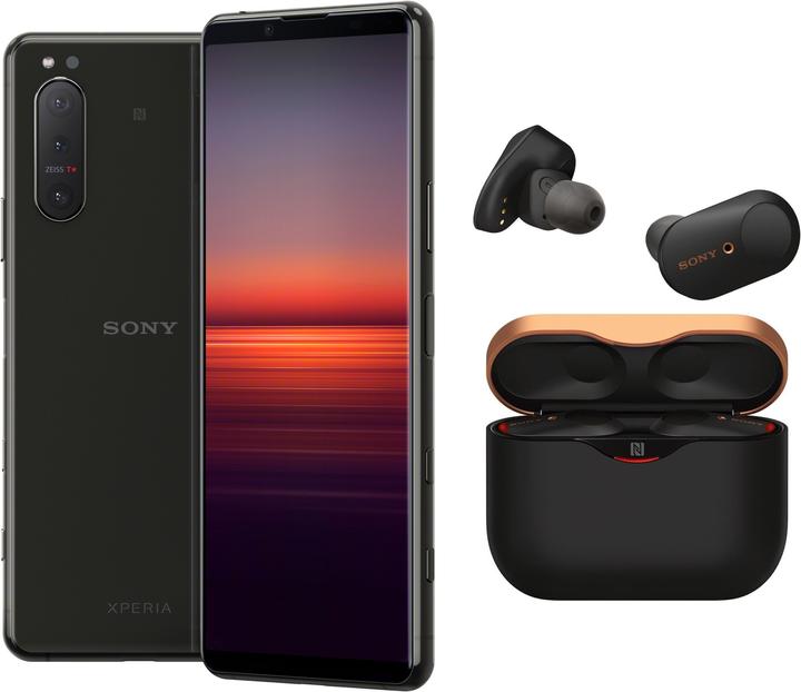 Actual product image Sony Xperia 5 II incl. WF-1000XM3 headphones