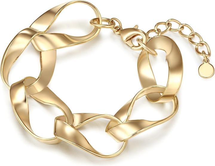 Lulu & Jane Metall-Legierung gelbgold 17,5 cm Basislänge + 3,0 cm Verlängerung - 33422 (17.50 cm, Metall-Legierung)