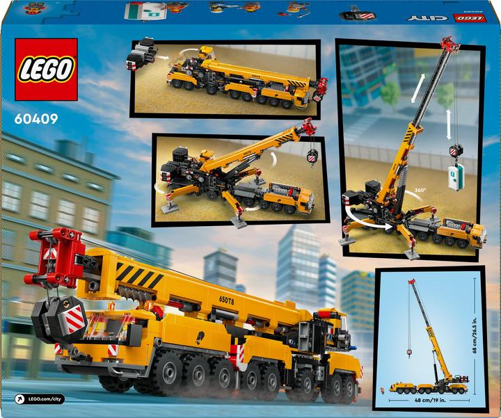 Immagine prodotto LEGO Gru mobile per l'edilizia (60409, LEGO City)
