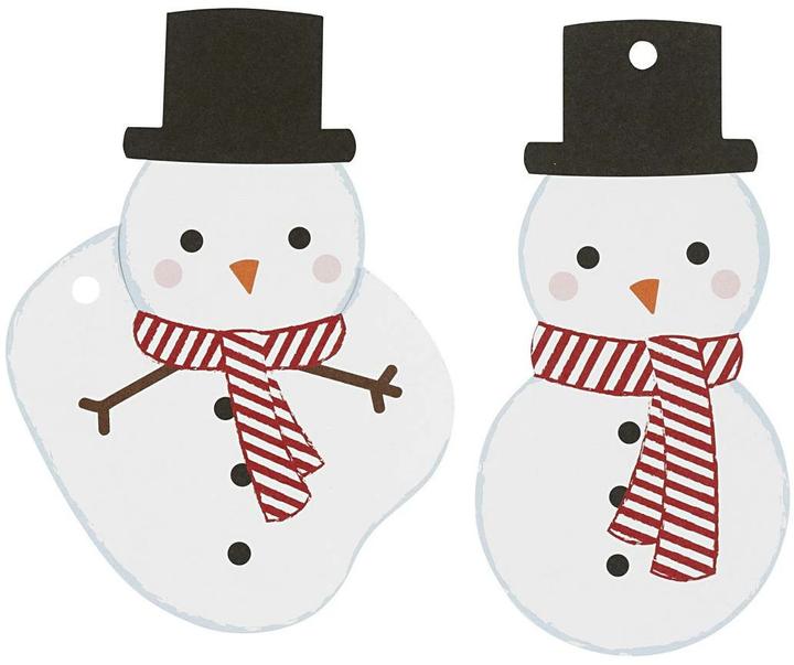 Produktbild Creativ Company Schneemann (Geschenkverzierung, 10 x)