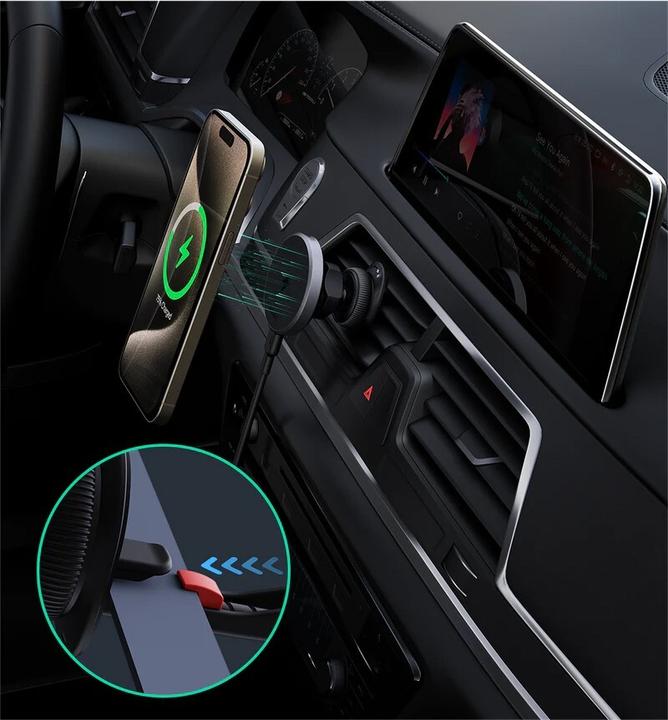 Produktbild Aukey Maglink Phone Dash Mount (15 W)