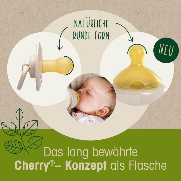 Actual product image NIP Teat 2-pack Cherry green - Latex teat