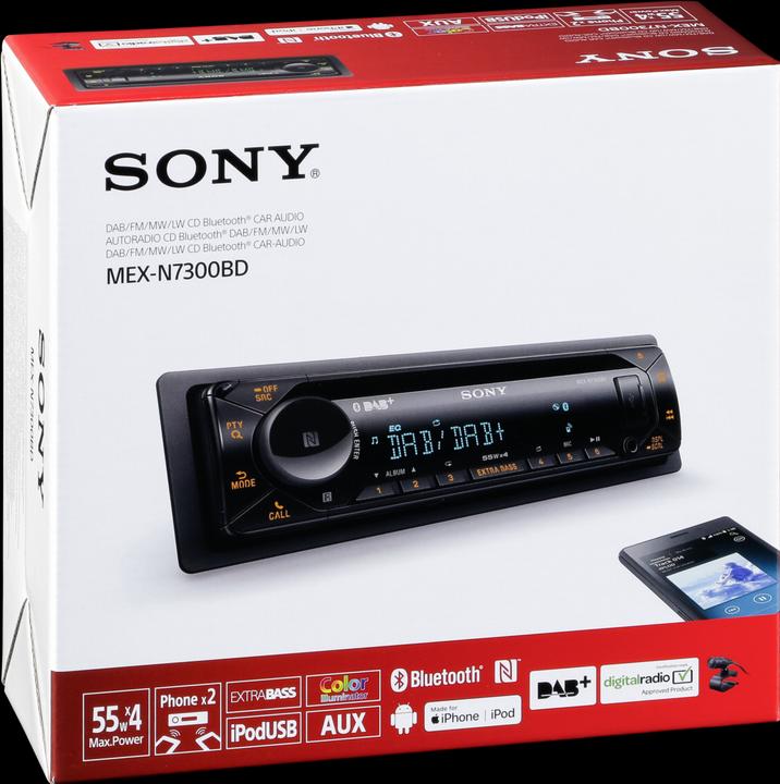 Image du produit Sony MEX-N7300BD (Apple Carplay)