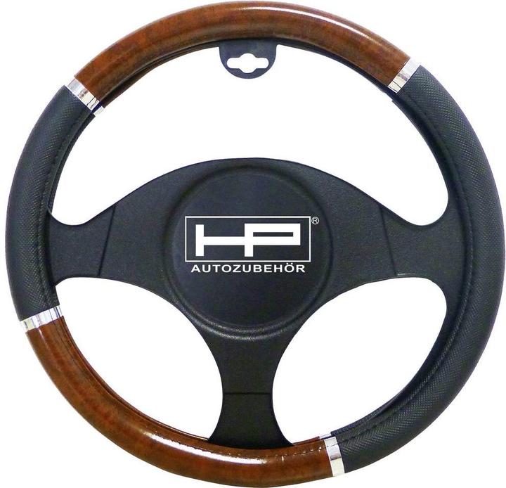 HP Autozubehör Lenkradbezug (Ø x H) 39 cm x 4 cm Polyurethan (PU) 3-farbig, Sch