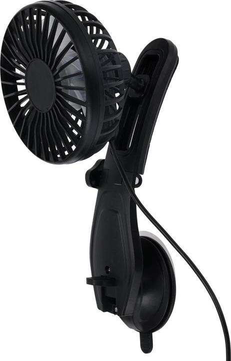 Produktbild Premium Parts Auto-Ventilator mit Saugnapf, klappbar, schwarz