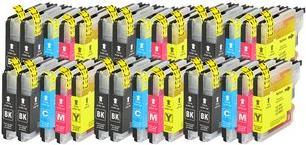 Produktbild Hermex Alternative Tintenpatrone zu Brother LC-985 CMYK (M, Y, C, BK)
