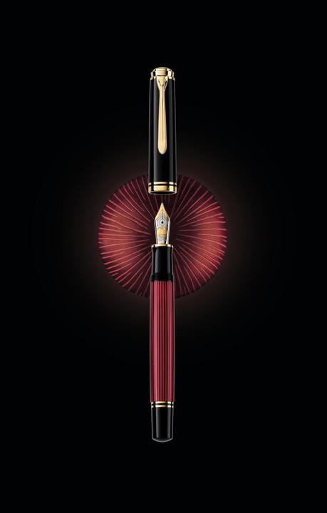 Produktbild Pelikan Souverän (Schwarz, Gold, Rot, 1 x)