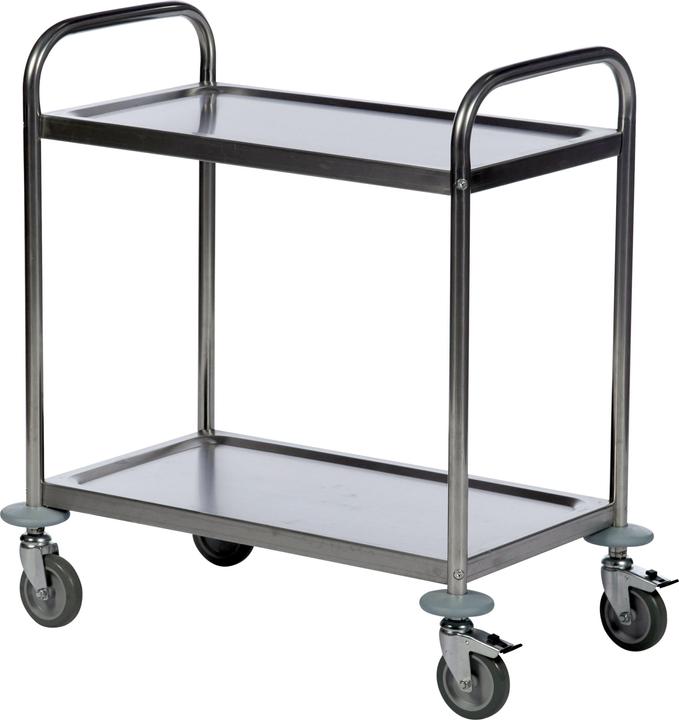 Produktbild Rollcart Edelstahl-Tischwagen 2 Etagen (100 kg)