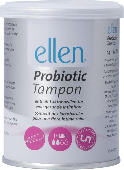 Ellen Probiotischer Tampon Mini (14 Stk) (14 x, Mini)
