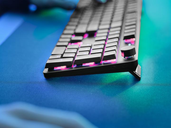 Image du produit Trust GXT868 Clavier mécanique sans fil TORIX (US, Sans fil, Filaire)