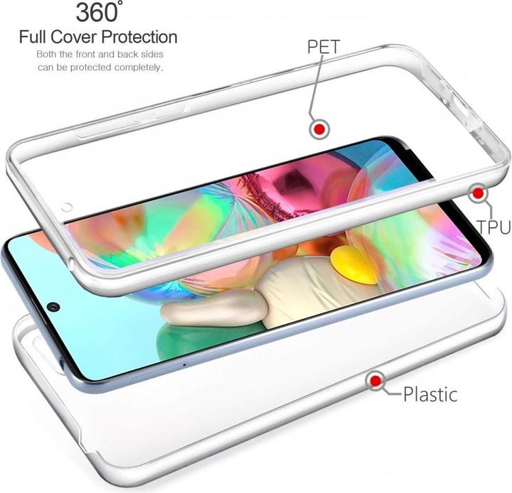Produktbild Screenguard 360° Screen & Body Protector Samsung Galaxy A71 Hülle mit Folie (Samsung Galaxy A71)