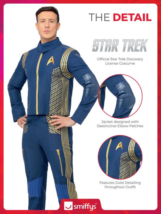 Produktbild Smiffys Star Trek Discovery Uniform Commander (L)