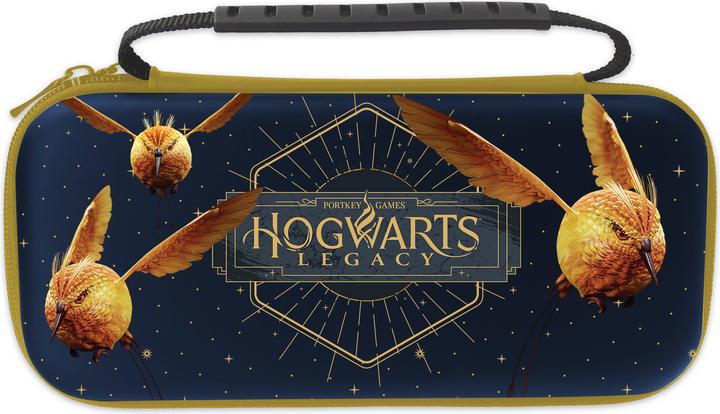 Image du produit Trade Invaders Harry Potter - XL carrying case - Poudlard, Golden snitch (Switch, Switch Lite, Switch OLED)