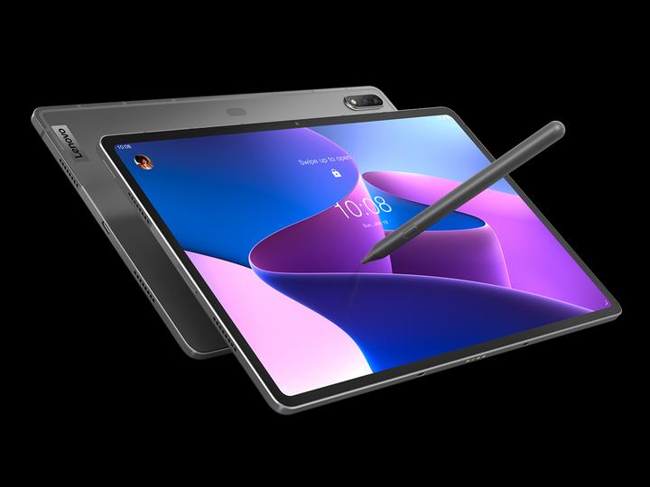 Actual product image Lenovo Tab P12 Pro inkl. CH-Tastatur und Precision Pen 3 (WLAN only, 12.60", 256 GB, storm grey)